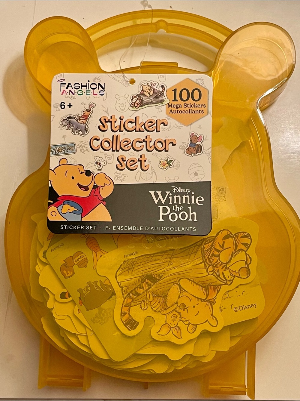 Disney Winnie the Pooh Sticker Collector Set with Carrying Case